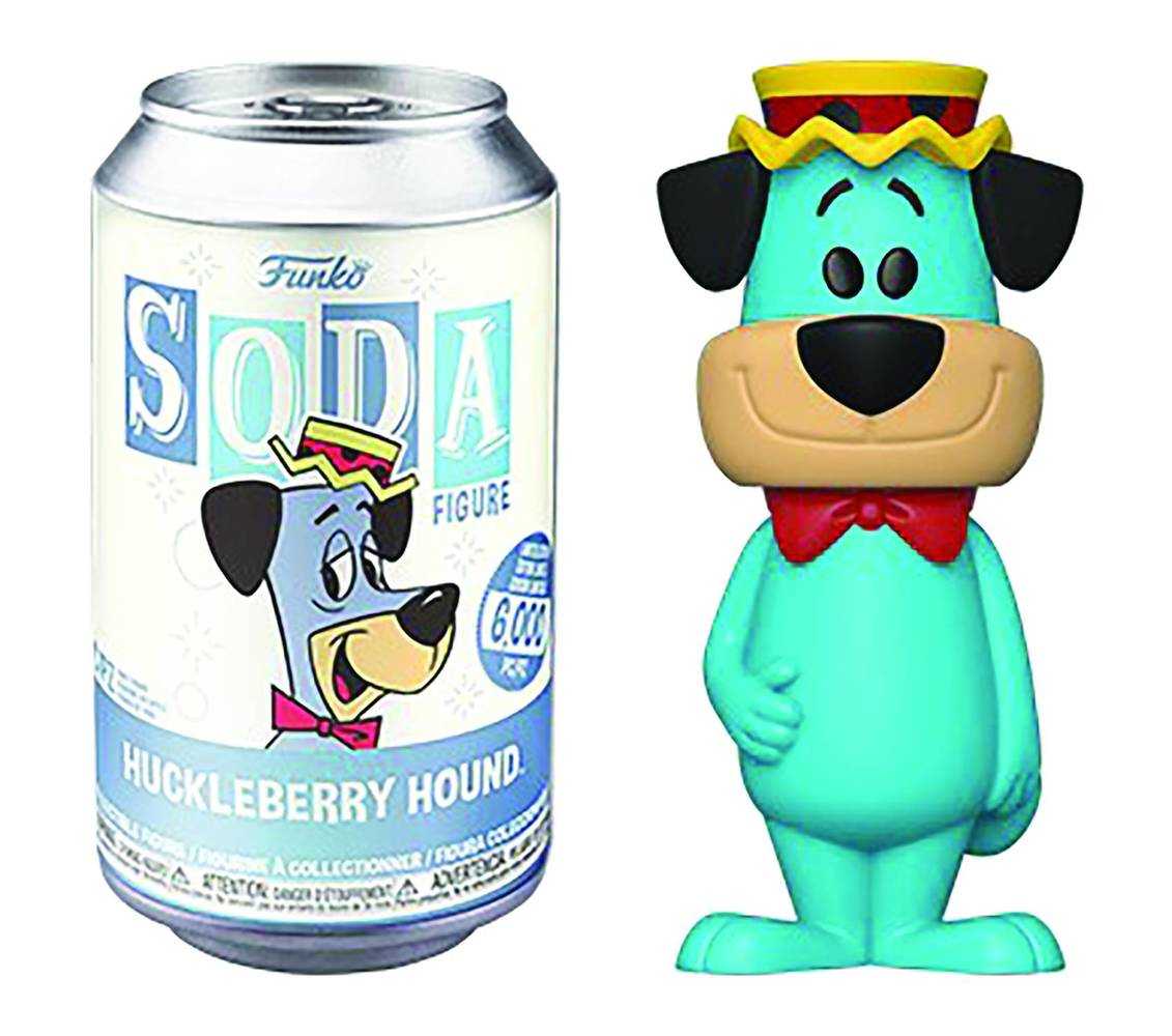 Vinyl Soda Hanna Barbera Huckleberry Hound Vinyl Figure W/Chase