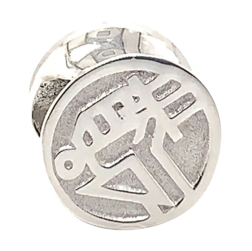 Hellboy BPRD Symbol Small Barrel Bead  