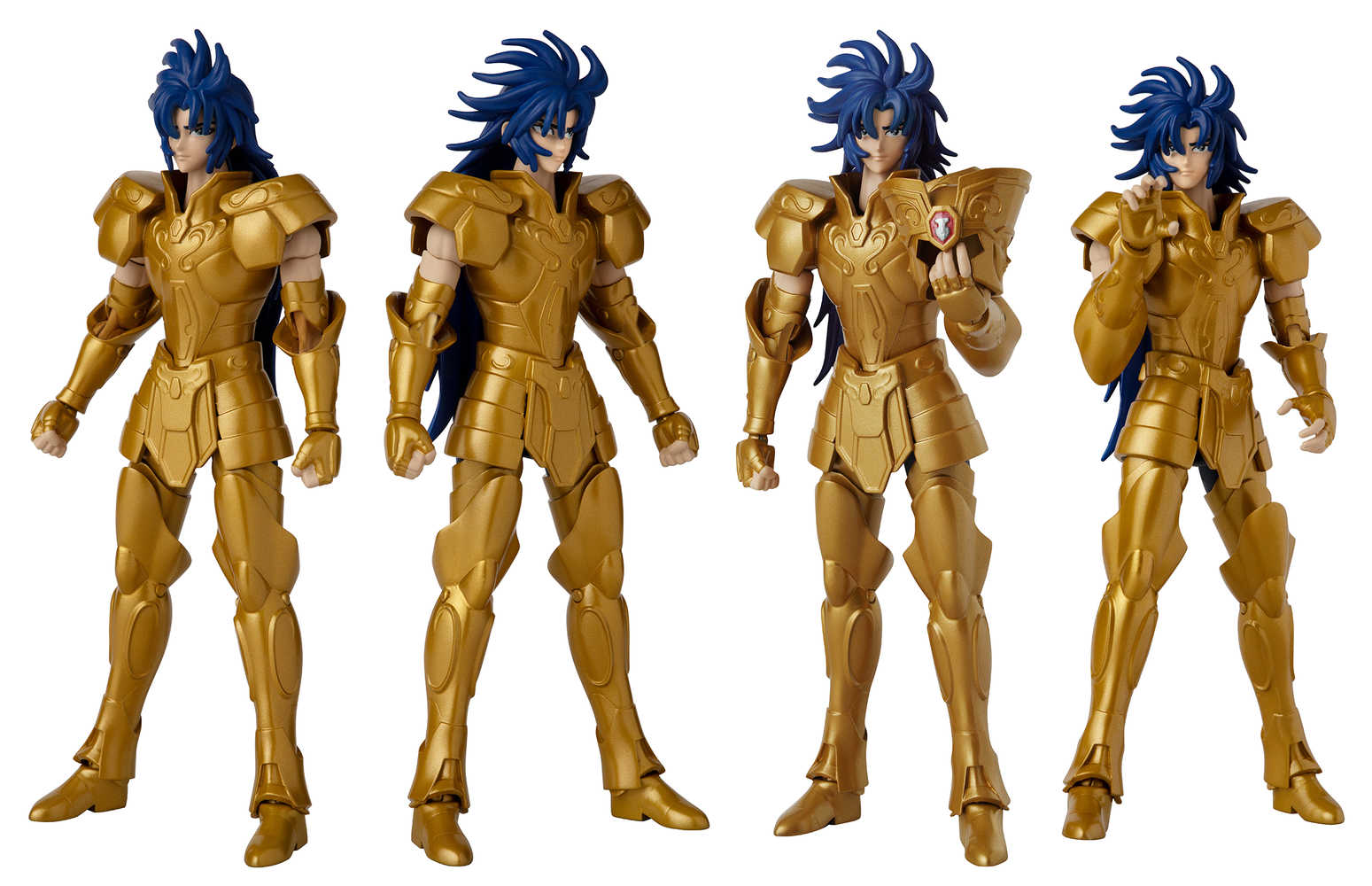 Anime Heroes Knights Of The Zodiac Gemini Saga Action Figure 6 Pc Case (Ne