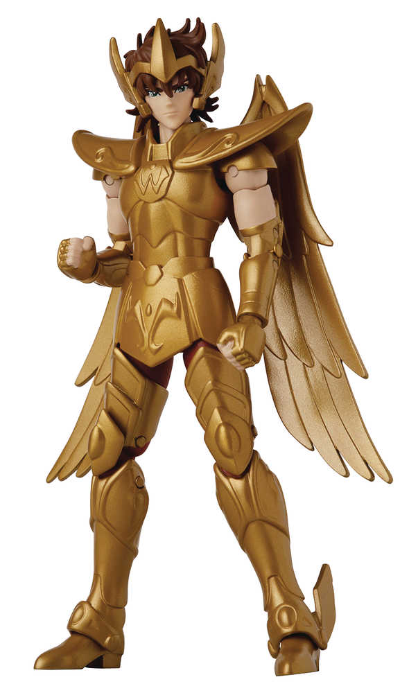 Anime Heroes Knights Of Zodiac Sagittarius Aiolos Action Figure 6 Pc Case