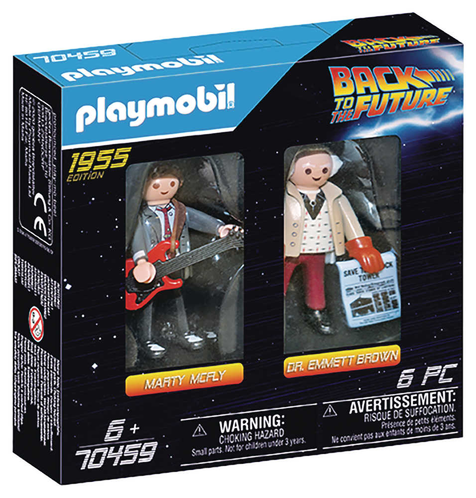 Playmobil Back To The Future Marty & Dr Emmett Brown 2 Pk (Ne