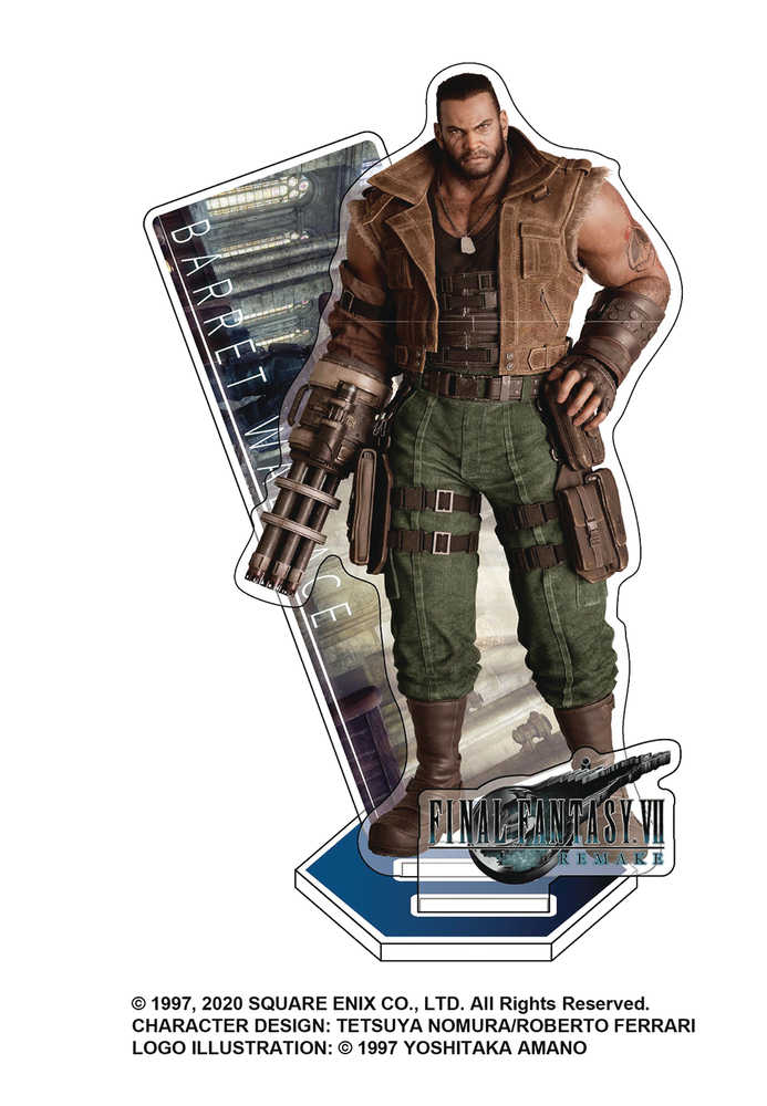 Final Fantasy Vii Remake Acrylic Stand Barret Wallace Ver (C