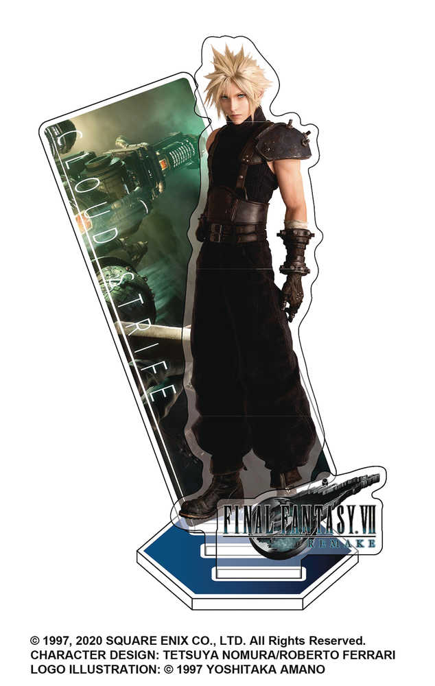 Final Fantasy Vii Remake Acrylic Stand Cloud Strife Ver 