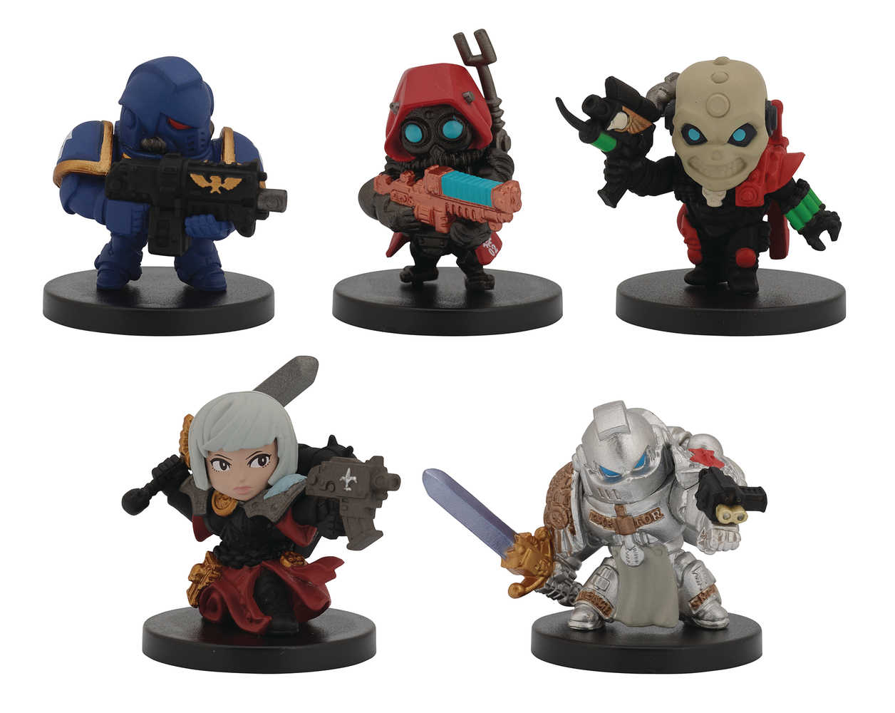 Warhammer 40000 Chibi Mini Figure 20 Pc Blind Foil Display  