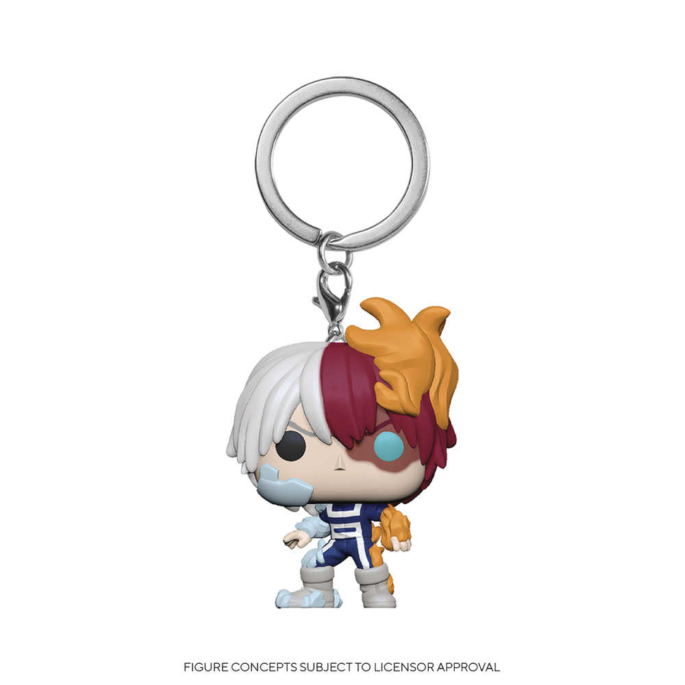 Pocket Pop Mha Todoroki Keychain 