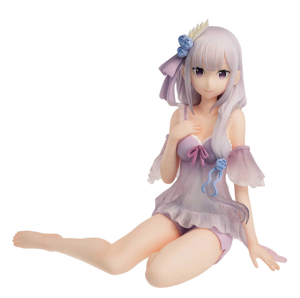 Re Zero Starting Life Emilia Slumber Tea Party Ichiban Figure (