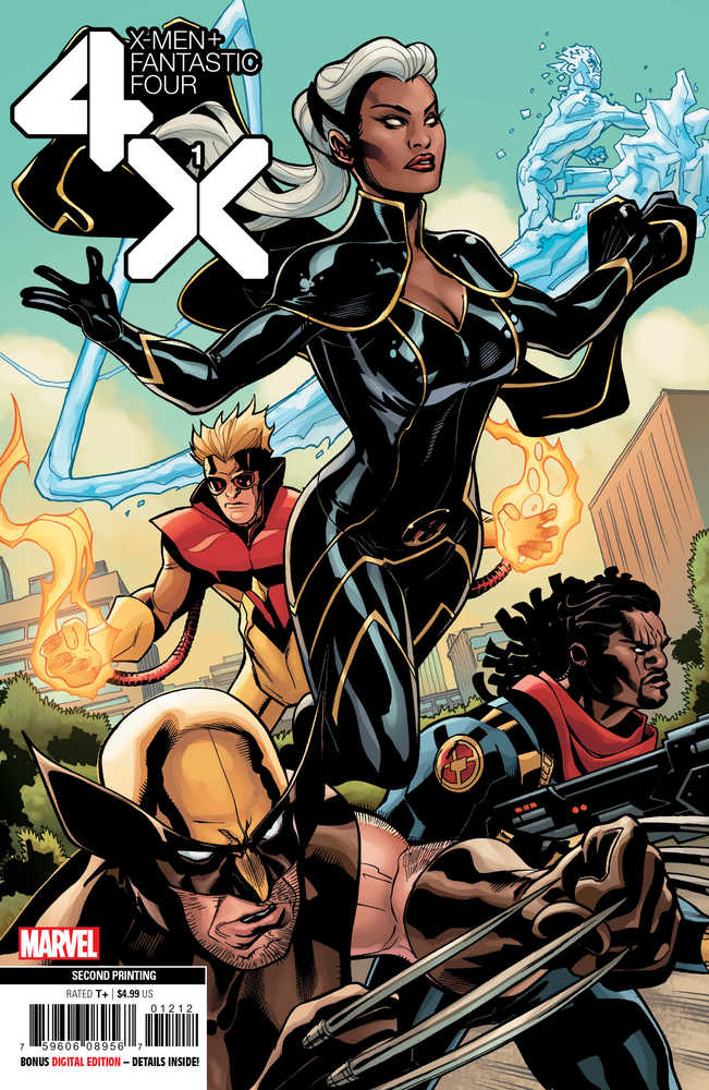 X-Men Fantastic Four #1 (Of 4) 2 Nd Printing Dodson Variant