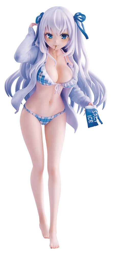 Komeshiro Kasu Illustration Blue PVC Figure (Mature) 