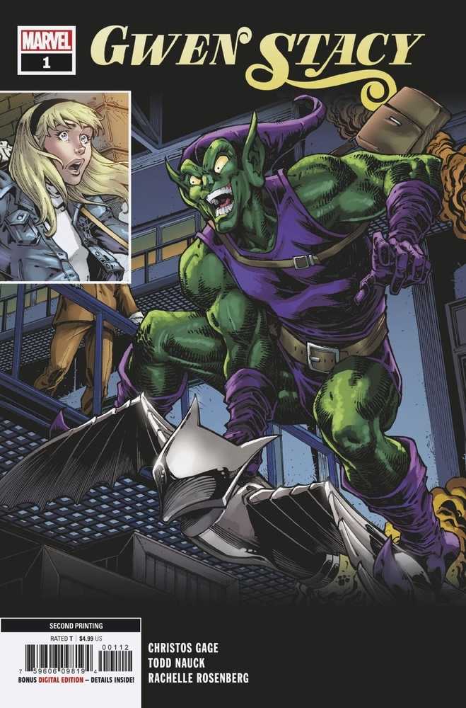 Gwen Stacy #1 (Of 5) 2 Nd Printing Nauck Variant