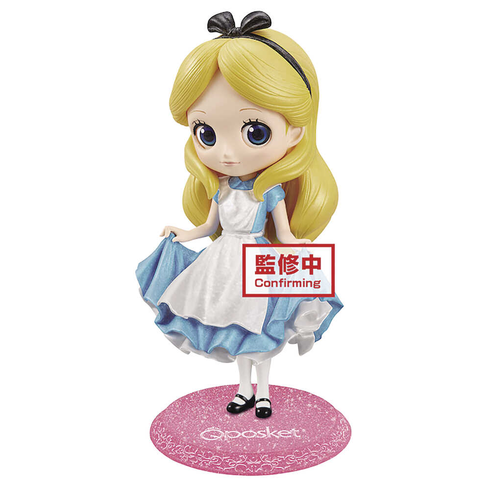 Disney Q Posket Glitter Alice Figure 