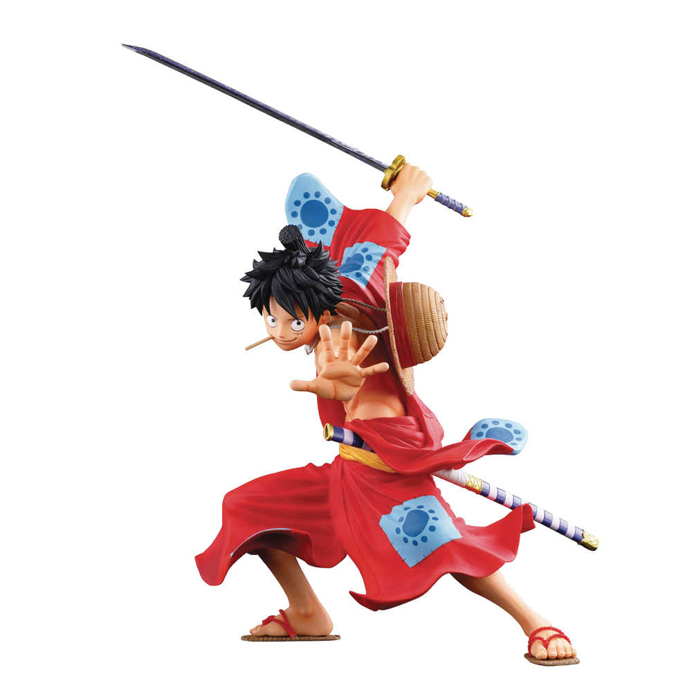 One Piece World Colosseum 3 Super Stars Monkey D Luffy Figure (