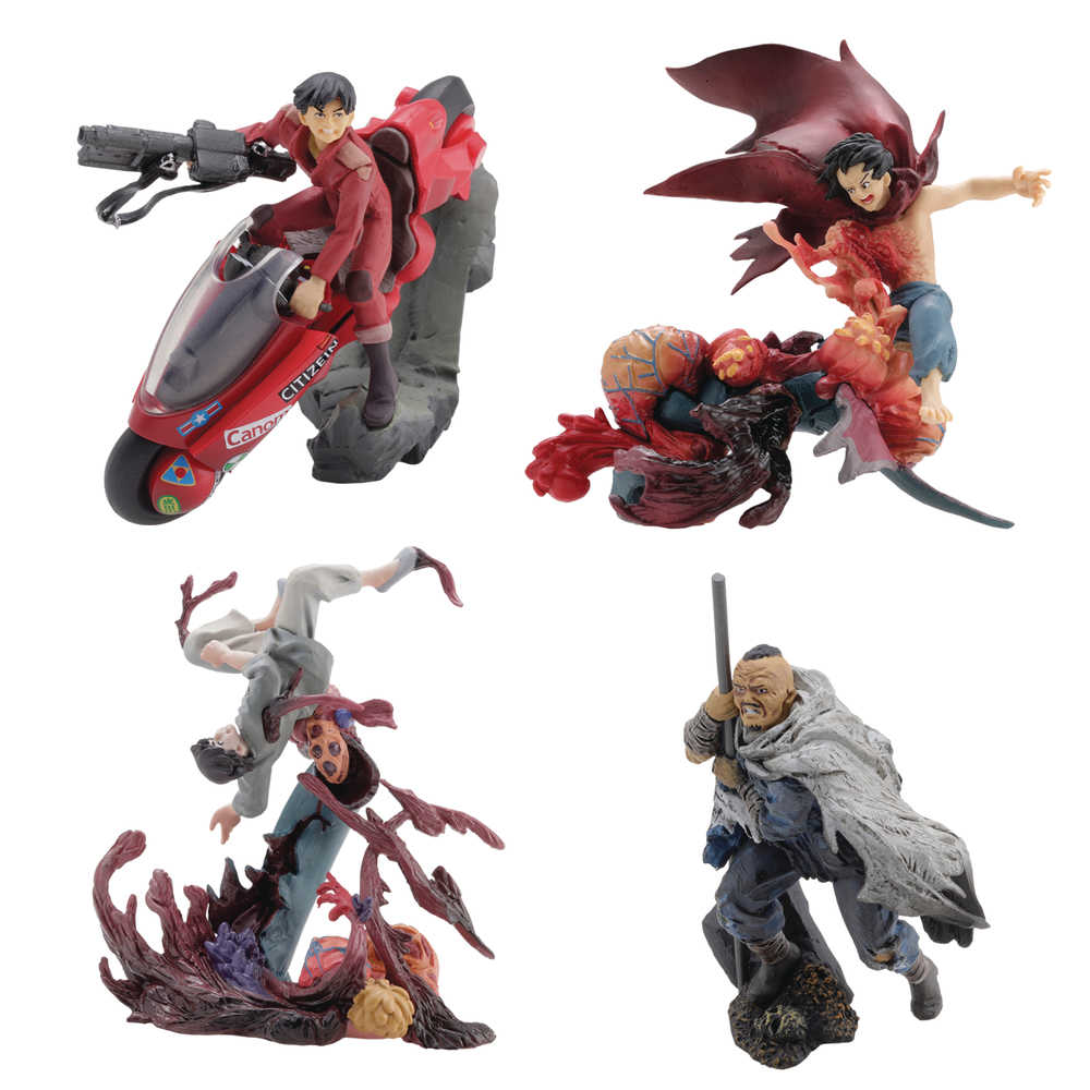 Akira Miniq Trading Figure Part 4 Battle 6 Pc Bmb Display 