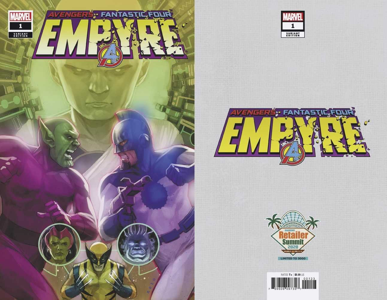 Back The Comeback Empyre #1 (Of 6) Cheung Variant 