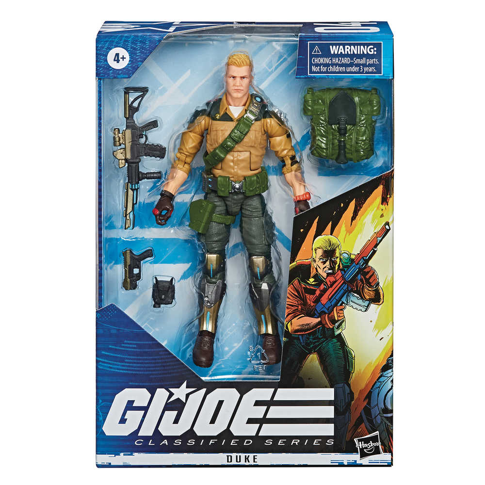 G.I. Joe Classified Series 6 In Duke Action Figure Case  