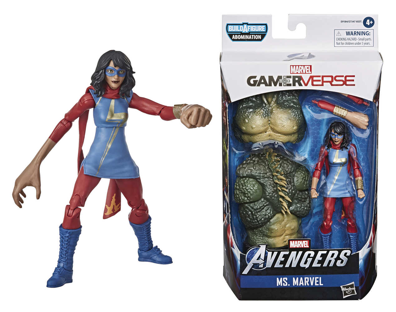 Avengers Legends Video Game 6 In Kamala Khan Action Figure Case  