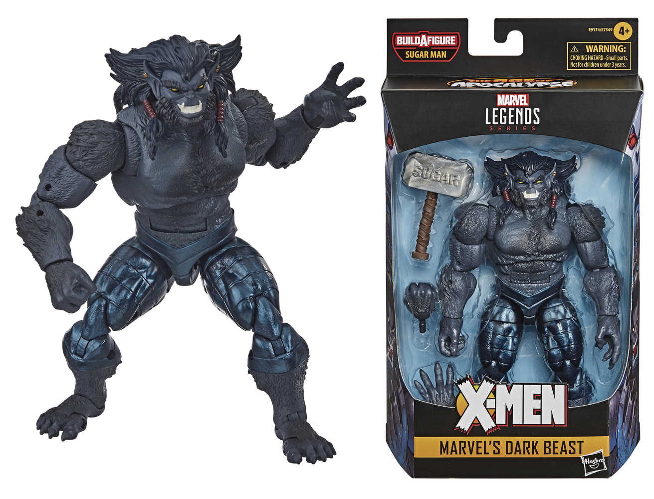 X-Men Legends 6 In Dark Beast Action Figure Case  