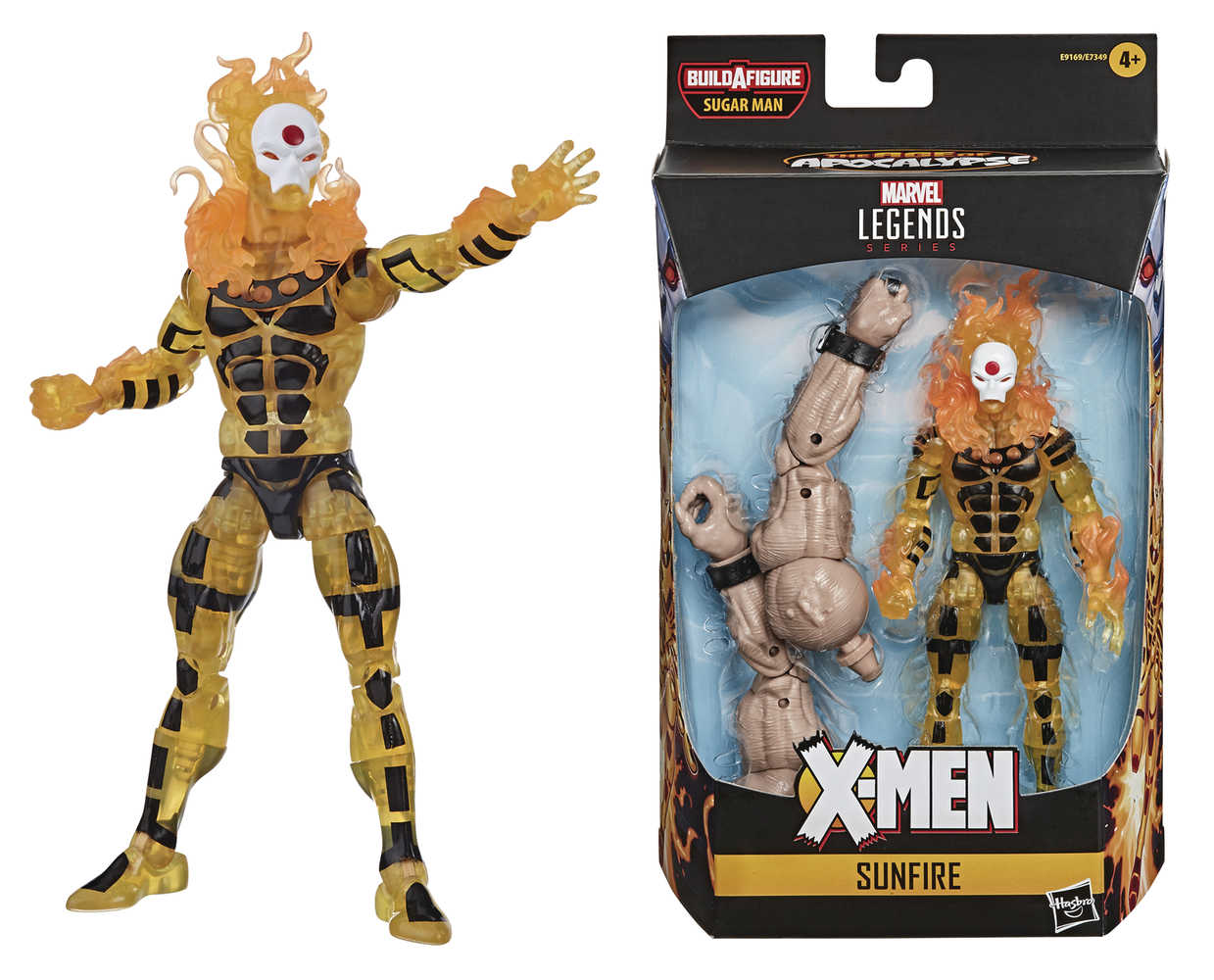 X-Men Legends 6 In Sunfire Action Figure Case  