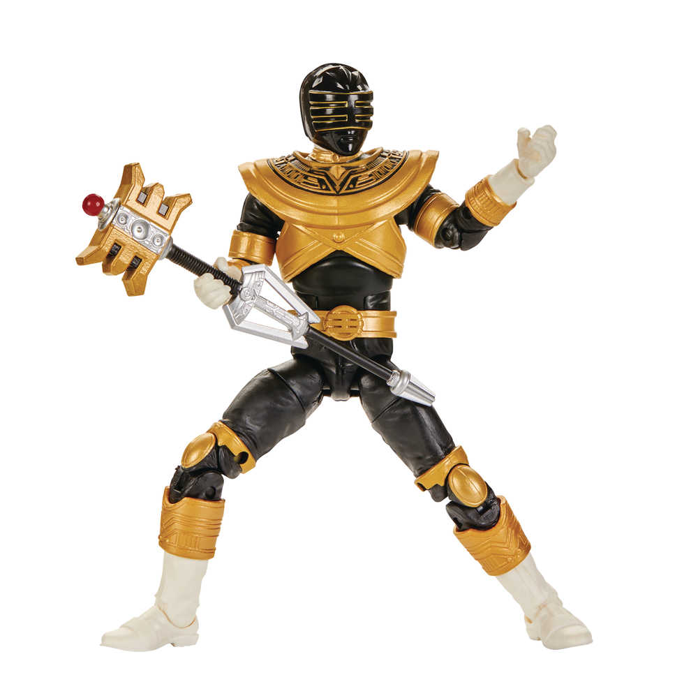 Power Rangers Lightning 6 In Zeo Gold Ranger Action Figure Case  
