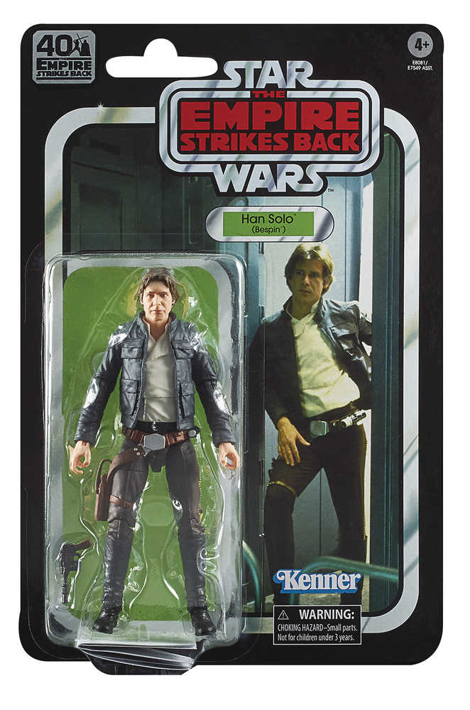 Star Wars Black E5 40 Th Ann 6 In Han Solo Action Figure Case  