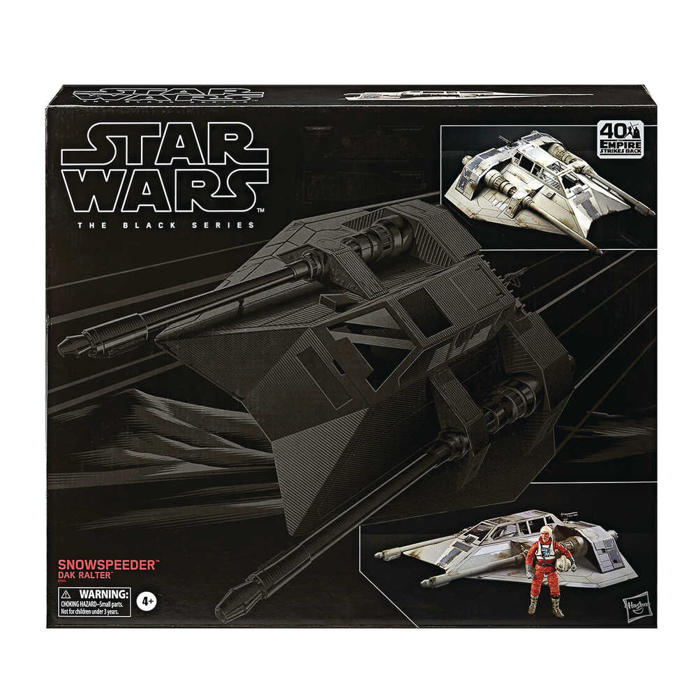 Star Wars Black 6 In Scale Snowspeeder Case  