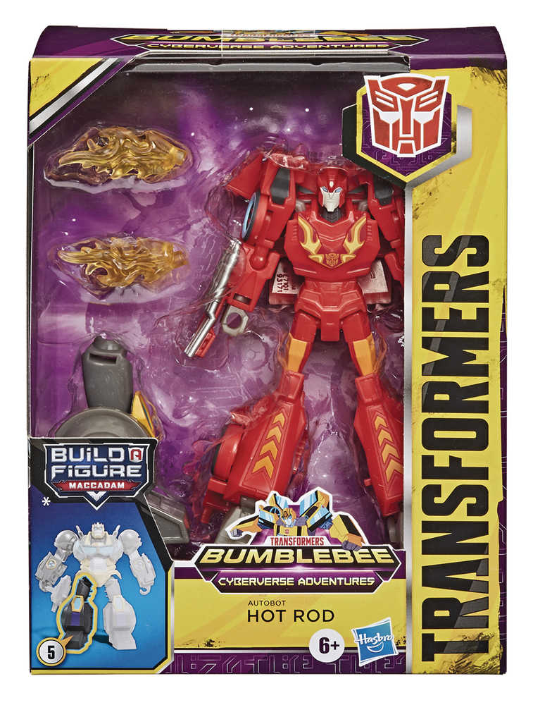 Transformers Cyberverse Deluxe Hot Rod Action Figure Case  