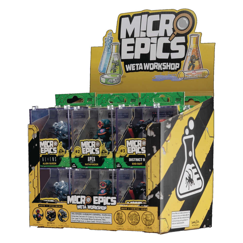 Weta Micro Epics 12 Pc Mini Figure Disp 