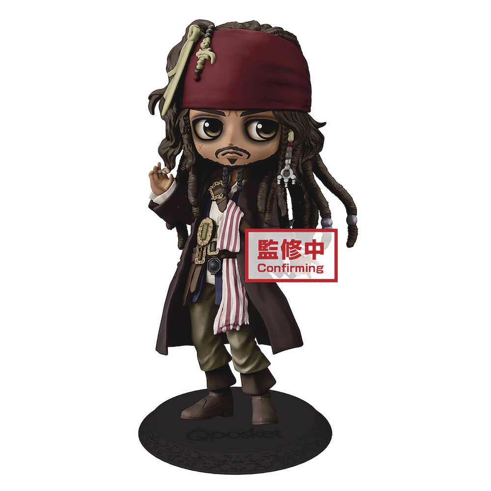 Disney Potc Q Posket Jack Sparrow Figure 