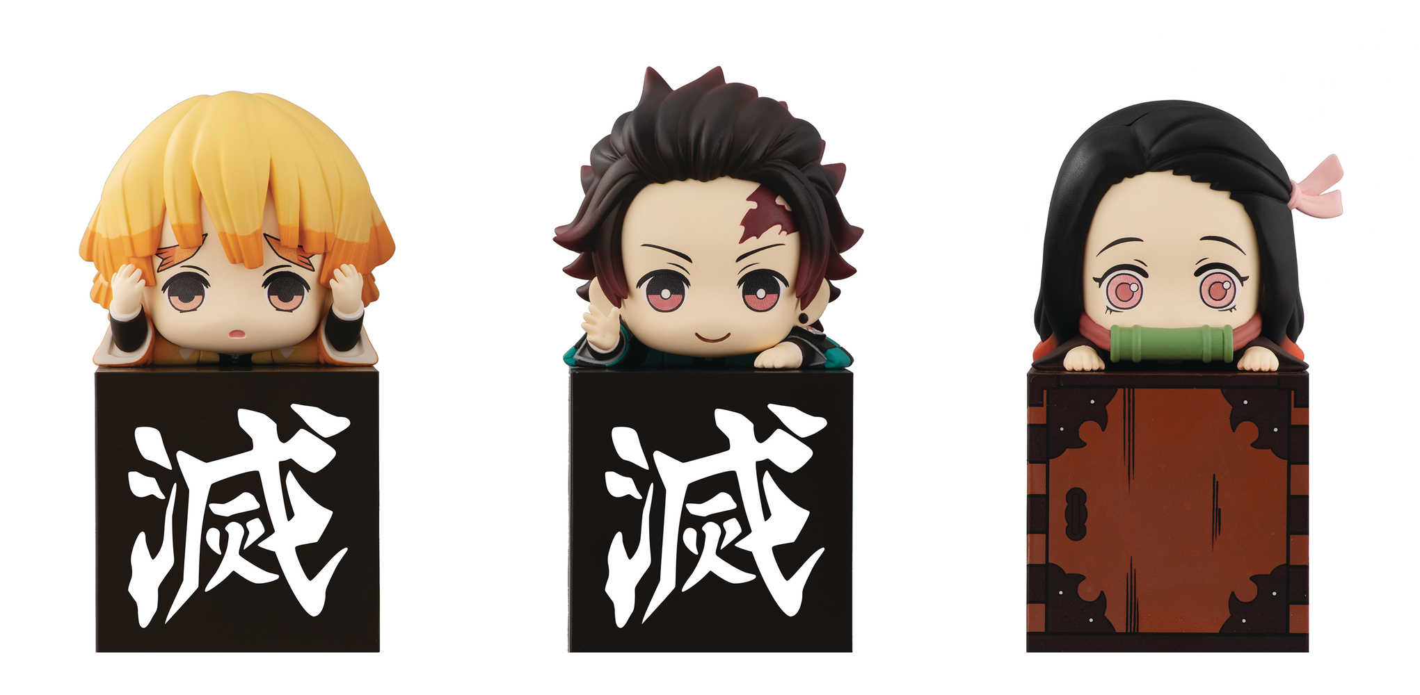 Demon Slayer Kimetsu No Yaiba Hikkake PVC Figure 3 Pc Set 