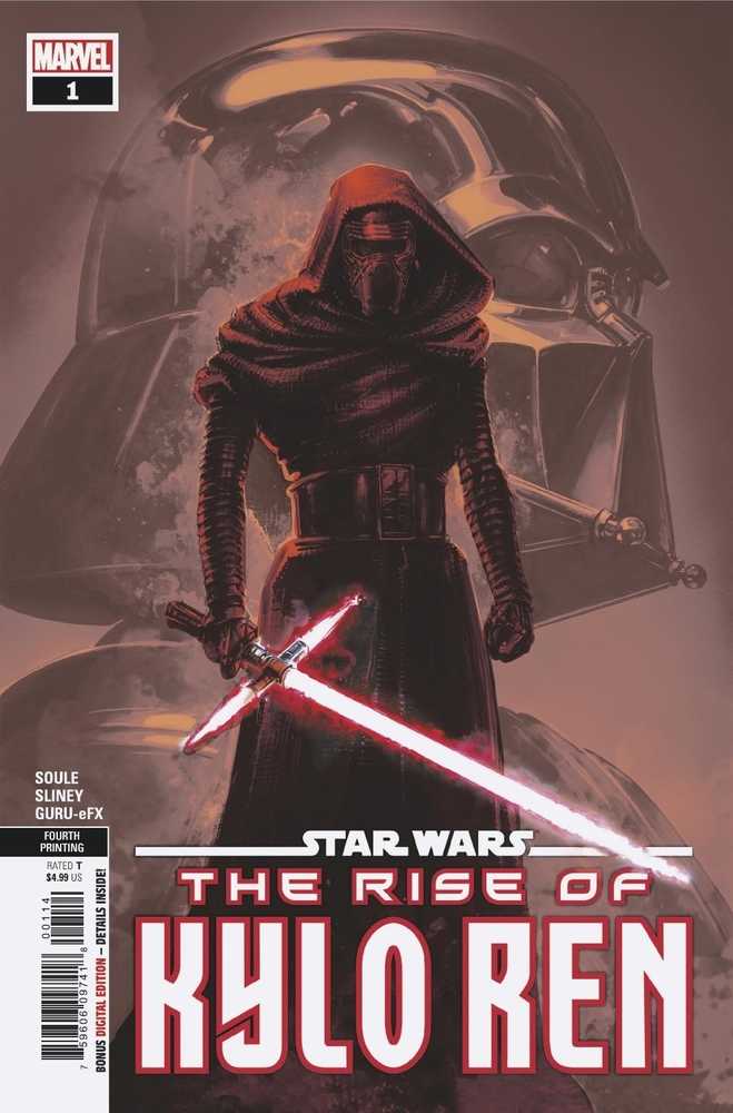 Star Wars Rise Kylo Ren #1 (Of 4) 4 Th Printing Crain Variant