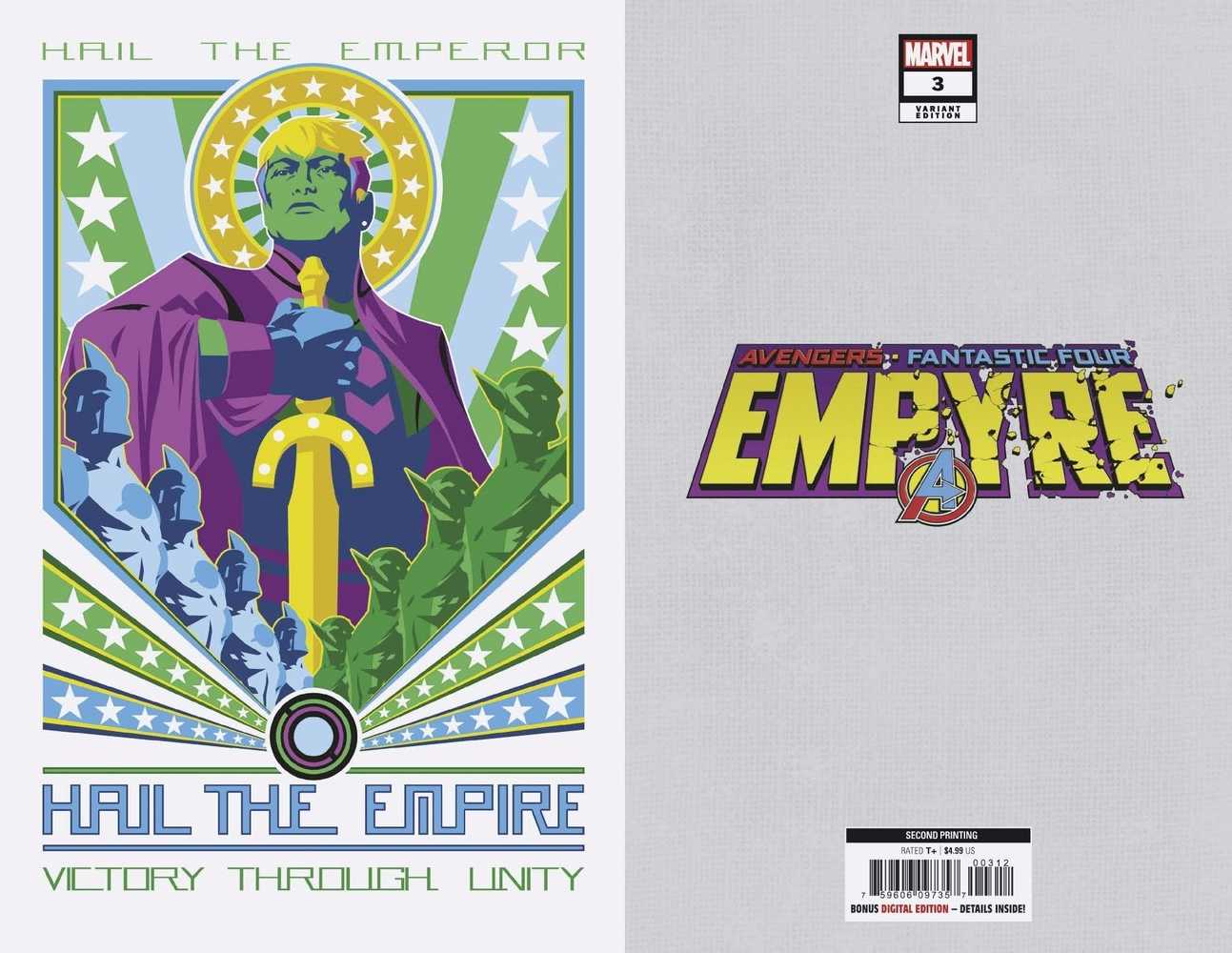 Empyre #3 (Of 6) 2nd Printing Christopher Variant