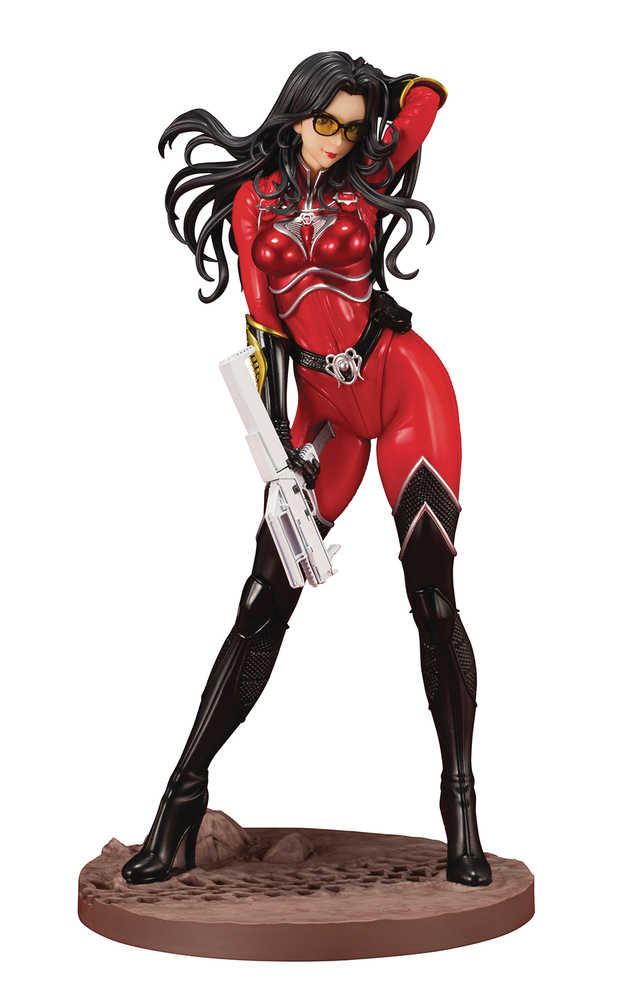 G.I. Joe Baroness Crimson Strike Team Bishoujo Previews Exclusive Statue 