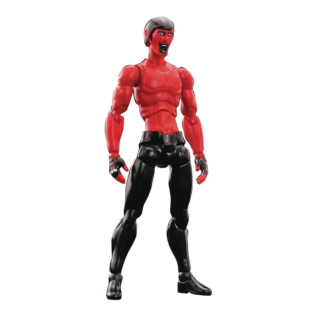 Nu Synth Punk Drunkers Aitsu Red 1/12 Scale Action Figure  