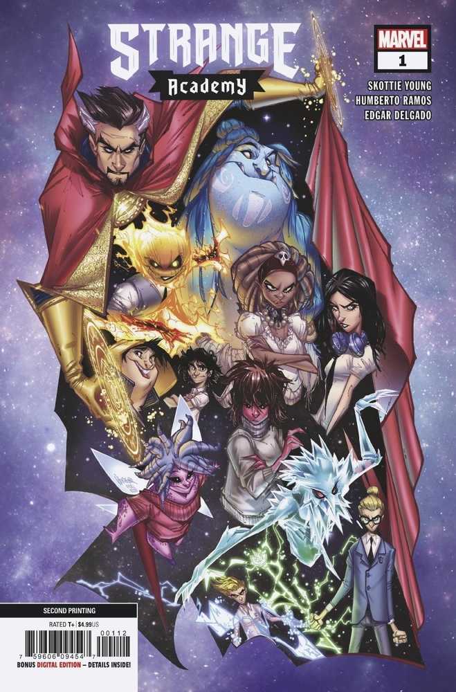 Strange Academy #1 2nd Printing Herrera Variant