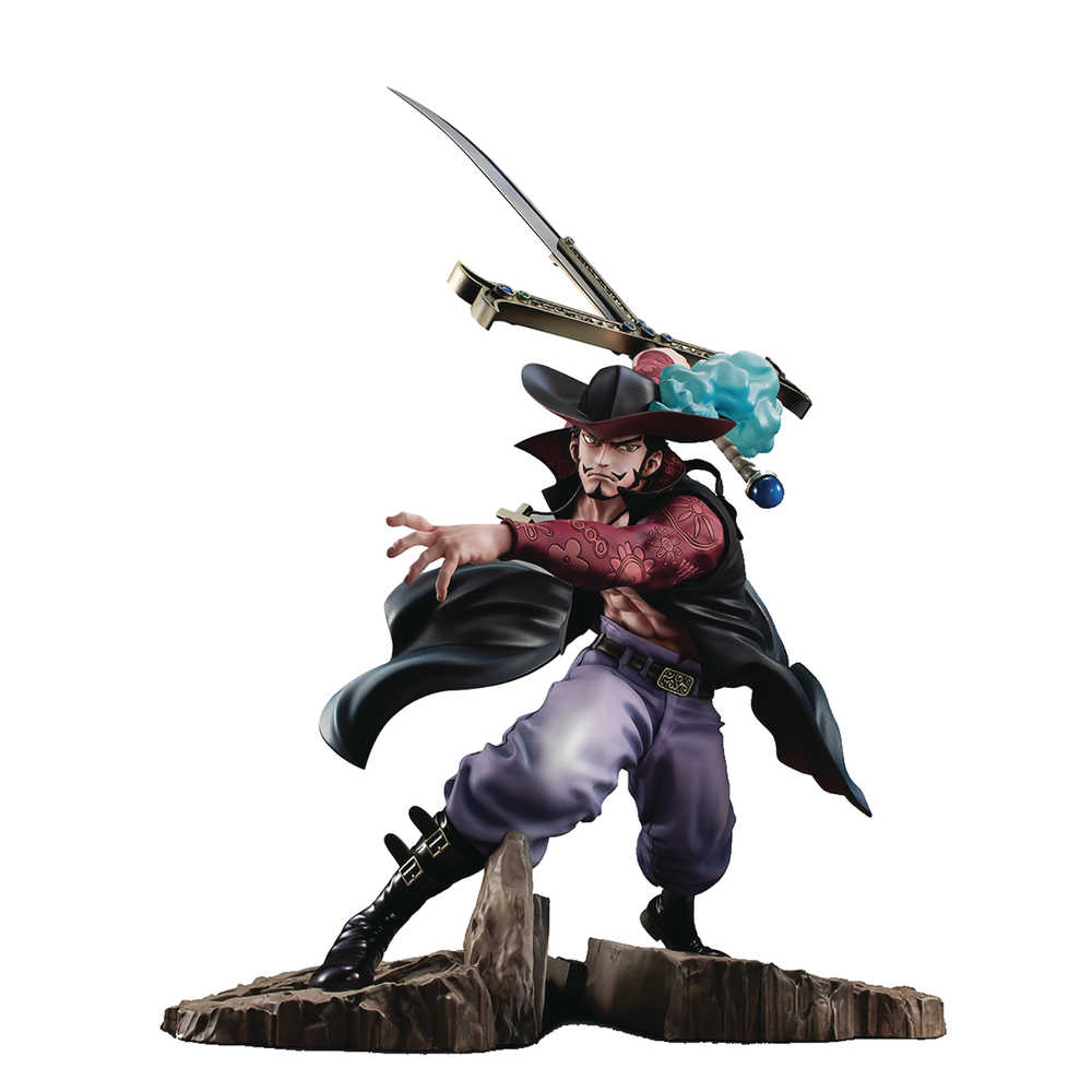 One Piece Portrait Of Pirates Neo Max Dracule Mihawk PVC Figure