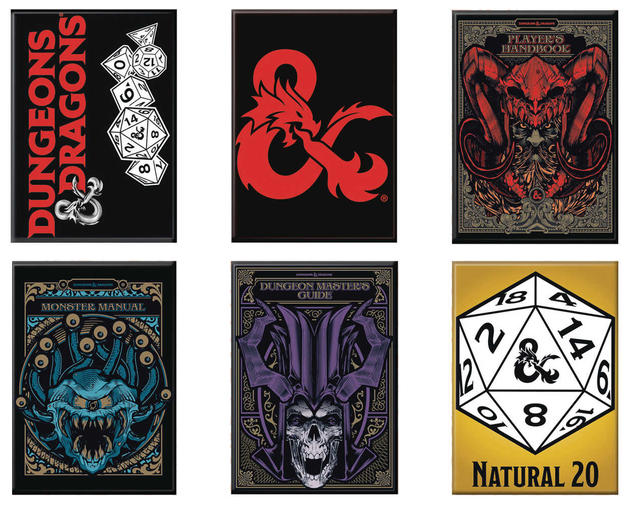 Dungeons & Dragons 48 Pc Magnet Assortment 