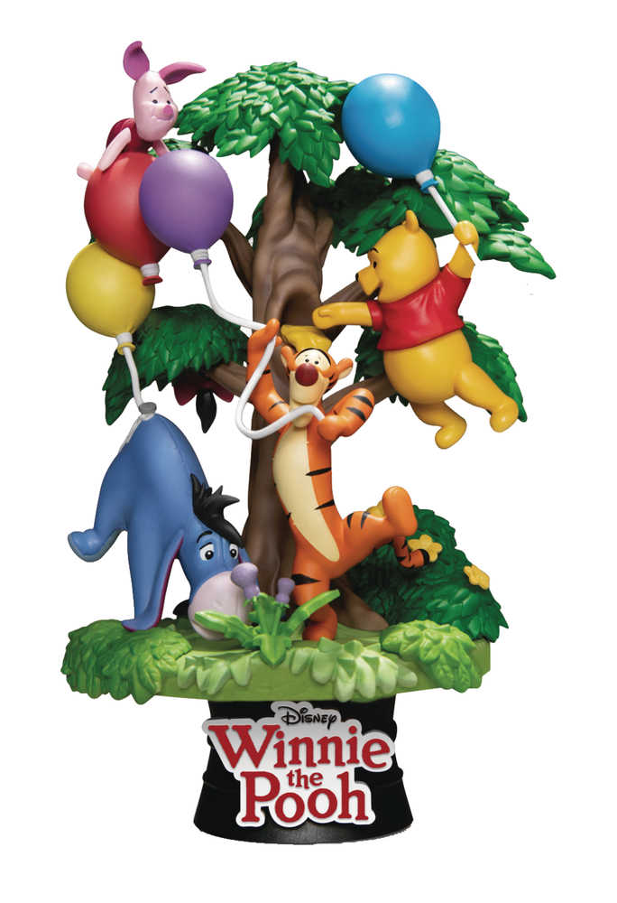 Disney Ds 053 Winnie The Pooh W/Friends D Stage 6 In Statue (
