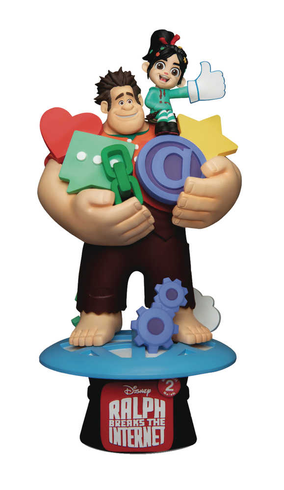 Wreck It Ralph 2 Ds 056 Ralph W/Vanellope D Stage 6 In Statue
