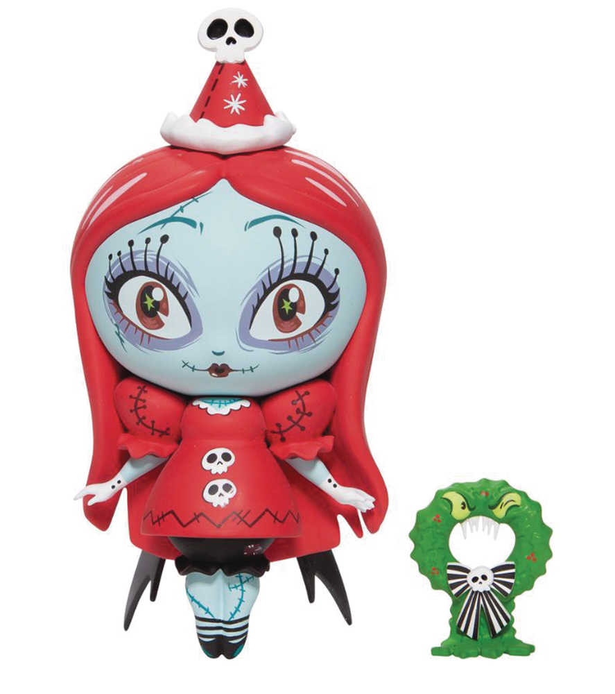 Miss Mindy Nbx Santa Sally 7.3 In Vinyl Figure 