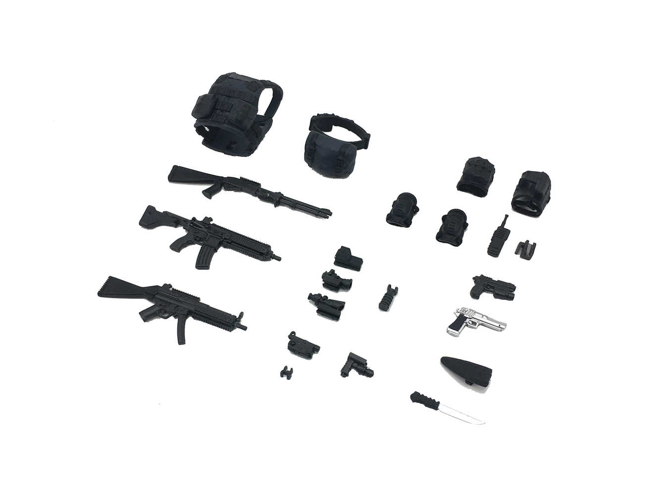 Dh E001 A 1/12 Scale Action Figure Accessories Assault Set A