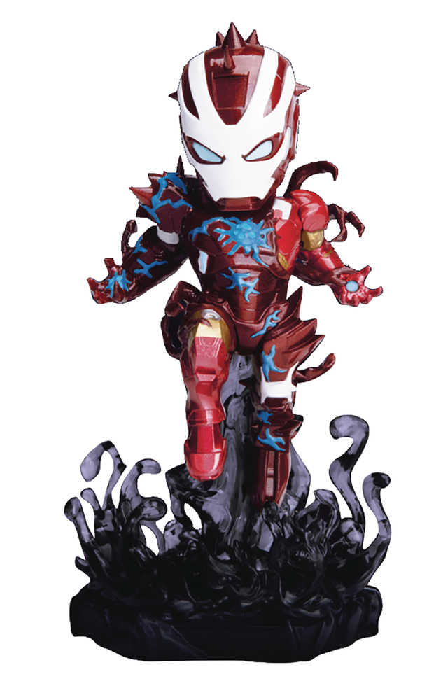 Marvel Maximum Venom Mea 018 Venomized Iron Man Figure 