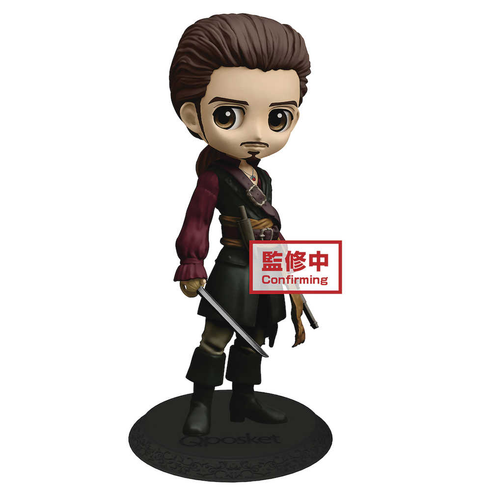 Disney Potc Q Posket Will Turner Figure 