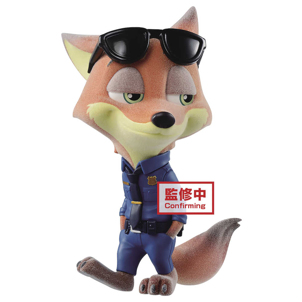 Disney Zootopia Fluffy Puffy Nick Police Costume Figure 