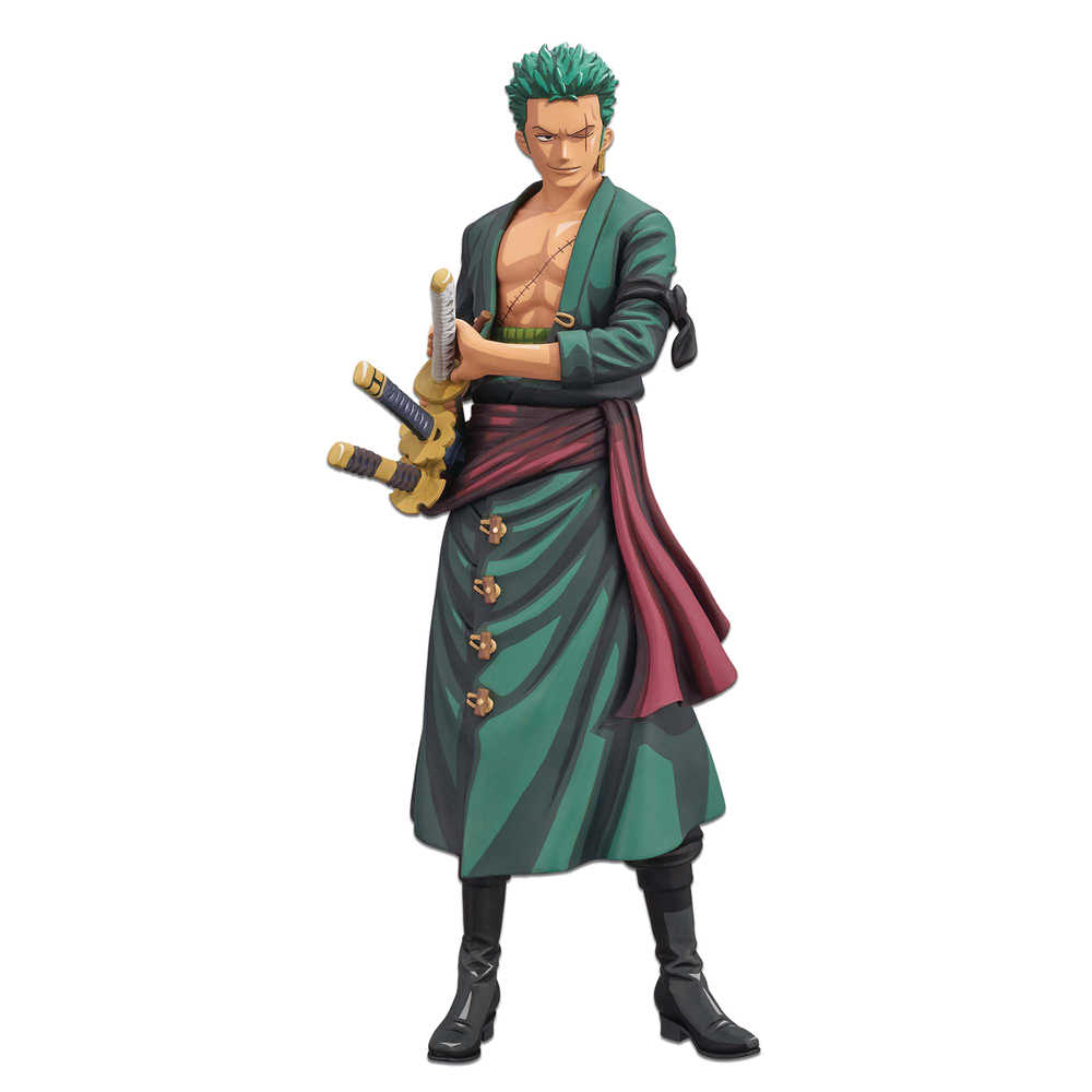 One Piece Grandista Roronoa Zoro Manga Dim Figure 
