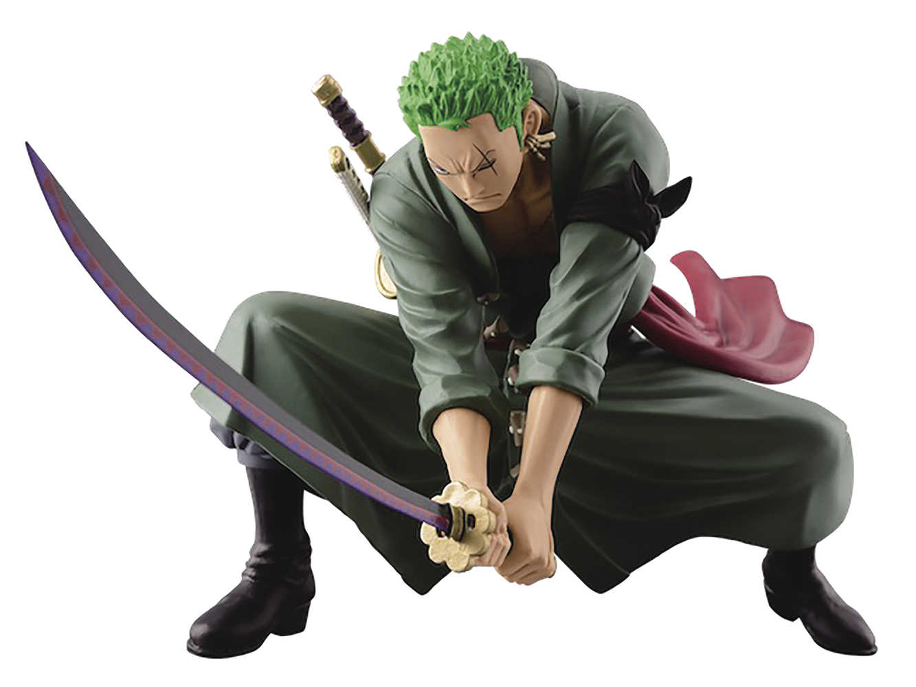 One Piece Scultures Big Banpresto Colosseum 4 V3 Zoro Figure (C