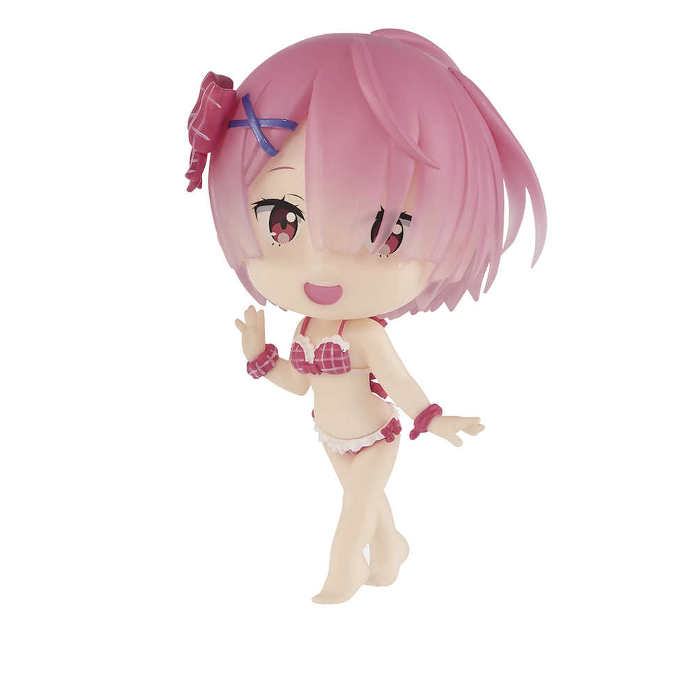Re Zero Starting Life Chibikyun Ram Swimsuit Figure 