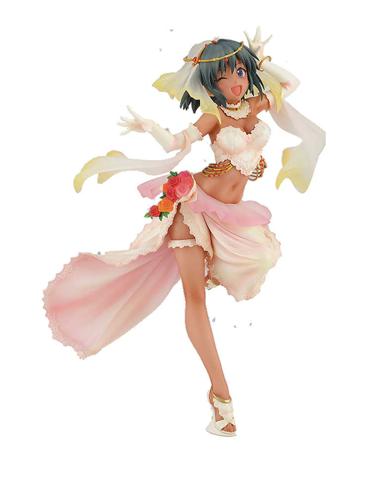 Idolmaster Cg Natalia Happy Bridal 1/7 PVC Figure 