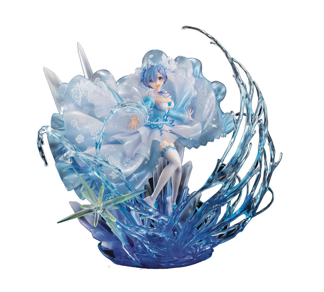 Re Zero Starting Life Crystal Dress Rem 1/7 PVC Figure 