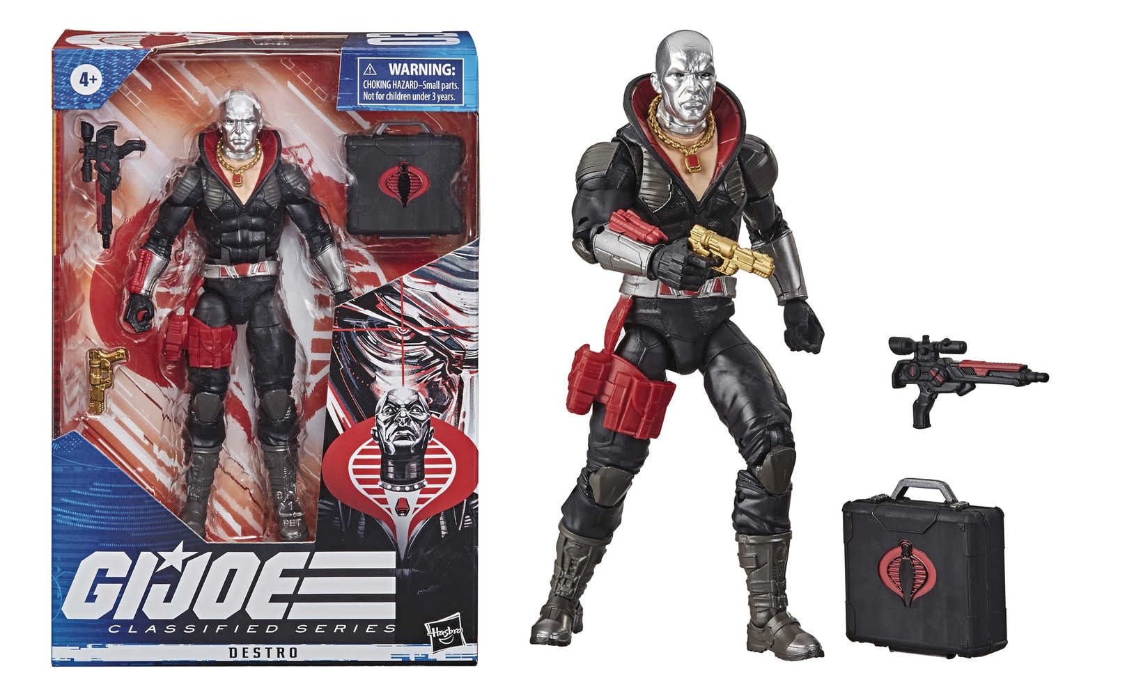 G.I. Joe Classified Series 6 In Destro Action Figure Case  