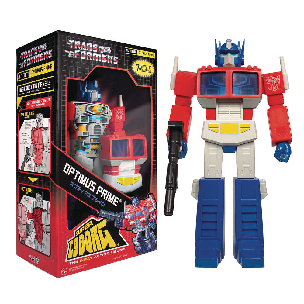 Transformers Super Cyborg G1 Optimus Prime Figure  