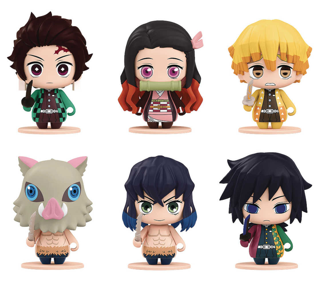 Demon Slayer Pocket Maquette 01 Mini Figure 6 Pc Ds 